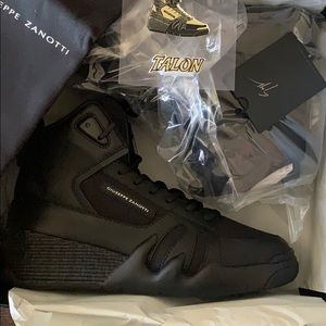 Giuseppe Zanotti hightop sneakers “Black Talon”